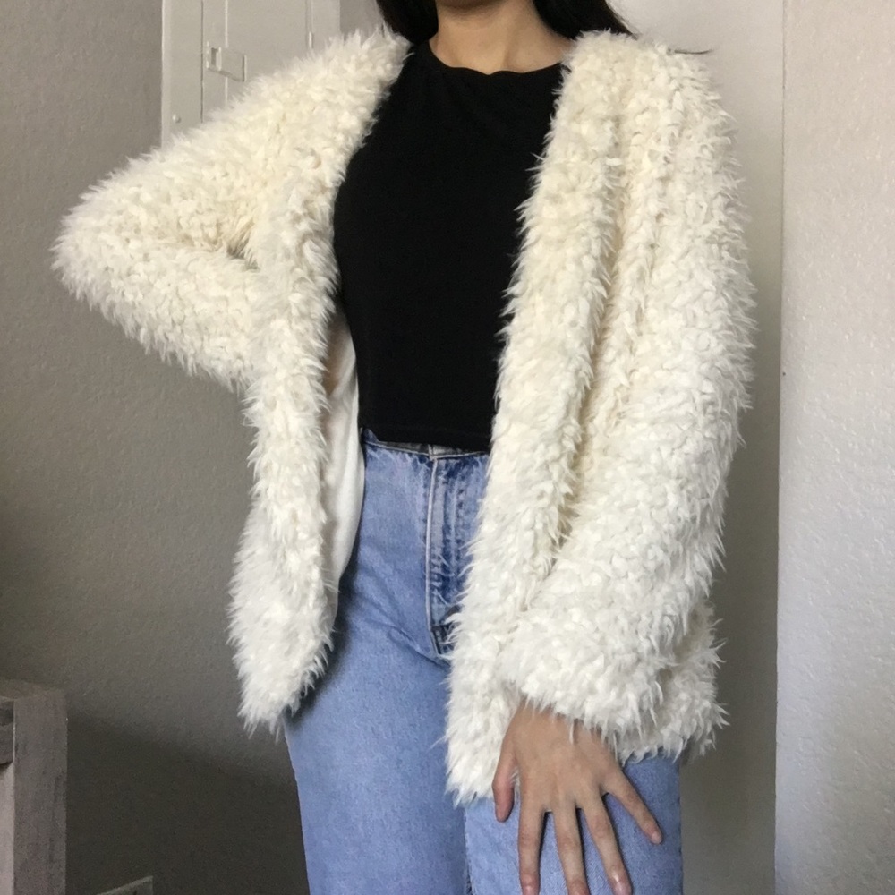 FUZZY WINTER JACKET